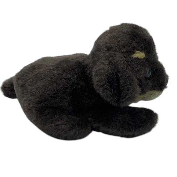 Russ Petooties Brown Puppy Dog Plush Stuffed Animal Soft Toy 5.5” NO TAG - Picture 4 of 6